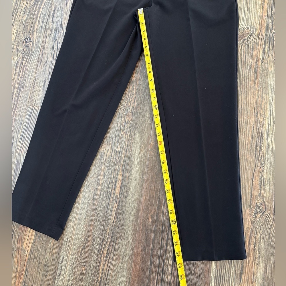 *FLAWS Zac & Rachel Lace-Up Waist Trouser Pants Womens 10 Black Whimsigoth Y2K - Picture 4 of 12